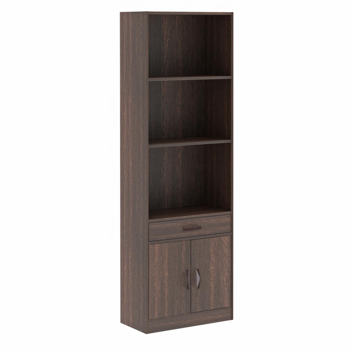 HAQ%20FURNITURE%20Engineered%20Wood%20Bookshelf%20Cabinet%20Book%20Rack%20Organizer%20with%20Shelves%20for%20D%C3%A9cor%20Display,%20Drawer%20and%202%20Doors%20Cabinet%20Floor%20Standing%20for%20Home%20-%20Image%202