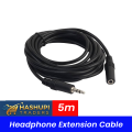 3.5mm Headphone Extension Cable Male to Female AUX Stereo Audio 1.5/3/5/7/10 Meters. 