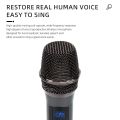 Wireless Microphone, UHF Wireless Handheld Dynamic Mic System Set with Rechargeable Receiver 6.35mm/3.5mm, Portable Universal Cordless Mic Set for Home, Karaoke, Conference, Stage, Amplifier  For Karaoke Conference 50m Singing KTV Mehfil & Masjid Mics. 