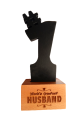 The "World's Greatest Husband Wooden Award" – Delight your husband with this heartfelt gift, perfect for birthdays, anniversaries, and special occasions, expressing your love and admiration in a meaningful way.. 