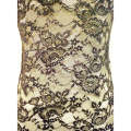 Black Verovica One-Piece Sultry Soft Net Nighty - Night Dress for Girls. 