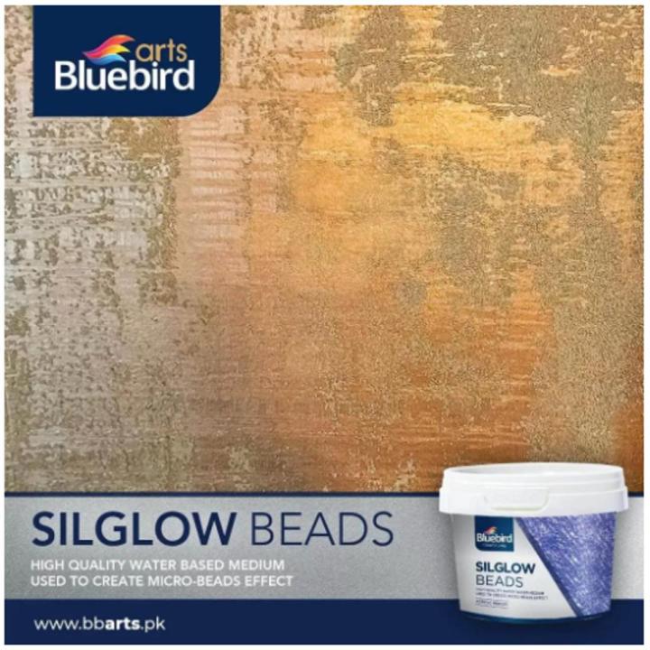 Bluebird SILGLOW BEADS HIGH QUALITY WATER BASED ACRYLIC MEDIUM