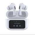 A9 Pro ANC / ENC Wireless Earbuds Bluetooth 5.3 AirPods with LCD Display, Touch Screen Case, Noise Cancelling, Smart Touch Control, In Ear Headphones. 