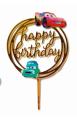 56 PCS RED . BLUE & WHITE MCQUEEN CAR  BALLOON THEME SET FOR BOYS BIRTHDAY PARTY DECORATIONS. 