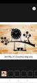 Chand Hub Birds Style  Wall Clock I Wooden Material Wall Clock  For Bedroom Wall. 