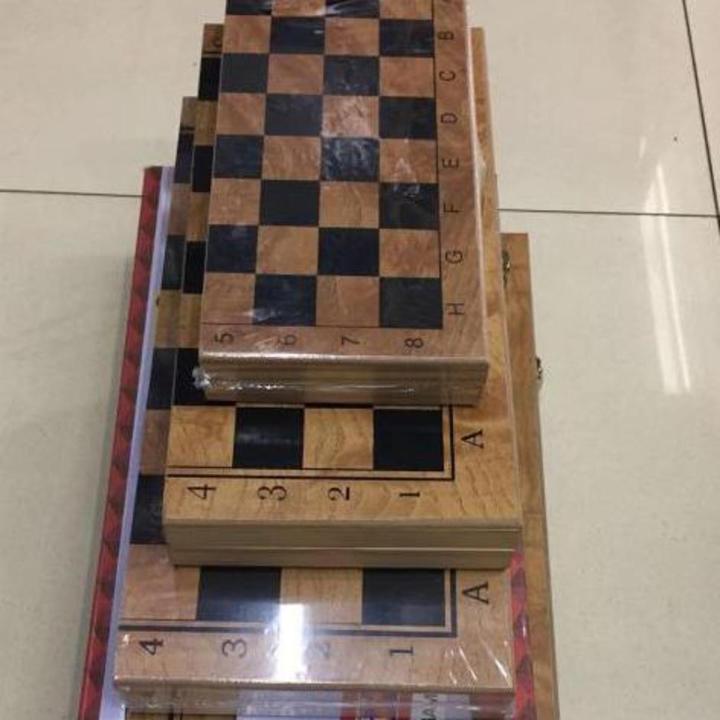 Foldable chess Board Made of wood
