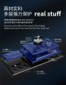 Samsung Galaxy S22 Ultra Phone Case, Hard Armor Camera Protection Cover Ring Stand Card Multifunctional Casing. 