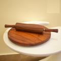 Wooden Bread Roller Set. 