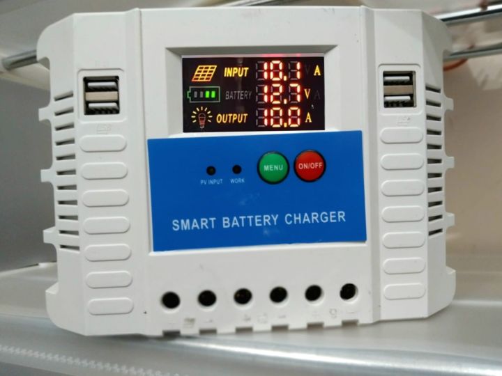 PWM 50A Solar Charge Controller 12V 24V with LCD Display