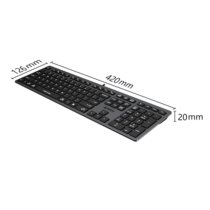 A4tech%20Fstyler%20FX50%20Scissor%20Switch%20Wired%20Keyboard%20-%20Ultra%20Slim%20Keycaps%20-%20Thin%20Profile%20-%20Aluminum%20Body%20-%20Anti%20Slip%20Pads%20-%20Multimedia%20Hot%20Keys%20-%20FN%20Key%20-%20For%20PC/Laptop/Mac%20-%20Image%204