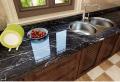 SAAD COLLECTIONS 60x200cm Wall Paper Waterproof Heat Resistant Self Adhesive Anti Oil Kitchen Wallpaper Marble Sheet for Kitchen White/Black/ Marble Paper Sticker  Marble Texture Design PVC Waterproof Self adhesive Wallpaper Sticker Furnitur. 