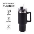 Tumbler Mugs -  Stainless Steel Insulated Tumbler with Straw & Lid - Double-Walled Vacuum Thermos Flask - Leak-Proof Thermal Mug for Hot & Cold Drinks - Ideal for Travel, Gym & Outdoor Use - Thumbler Water Bottle Keep Cold and Hot- Thumbler Mug with Straw. 