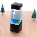 Bedside LED Light Table Motion Lamp Jellyfish Lamps Aquarium Atmosphere. 