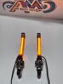 LED Sequential Turn‑Signal Motorcycle Levers, CNC Aluminum, Brake & Clutch[for 125]. 