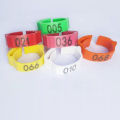 100PCS Plastic Numbered Poultry Chicken Leg Adjustable Foot Label Rings for Pigeon Duck Goose Identification Tools. 
