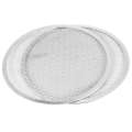 Pizza Screen, Pizza Pan,Pizza Pan for Oven, Pizza Tray, 12 Inch Seamless-Rim Aluminum Non Stick Pizza Screen (2PCS). 
