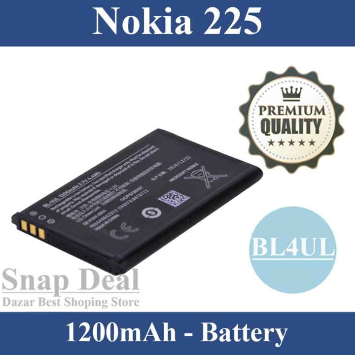 Nokia 225 Battery BL4UL Replacement Premium Quality 1200mAh For Nokia 225