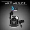 OKS® New Arrival TWS F2 Earbuds High Base Sound | F2 Wireless Earbuds 5.2 Bluetooth | F2 TWS True Wireless Steteo Mini Earbuds |. 