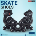 Power Superb Adjustable Roller Skate Shoes 2-Rows 4-Wheels - 2 Colors - Skating Shoes Premium Quality & Adjustable Different Size. 