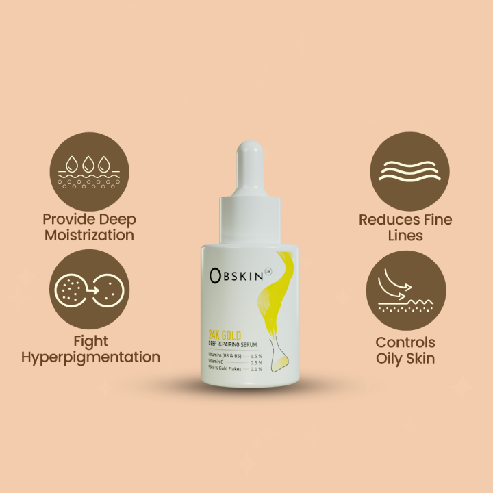 24K Gold Deep Repairing Serum 30ml