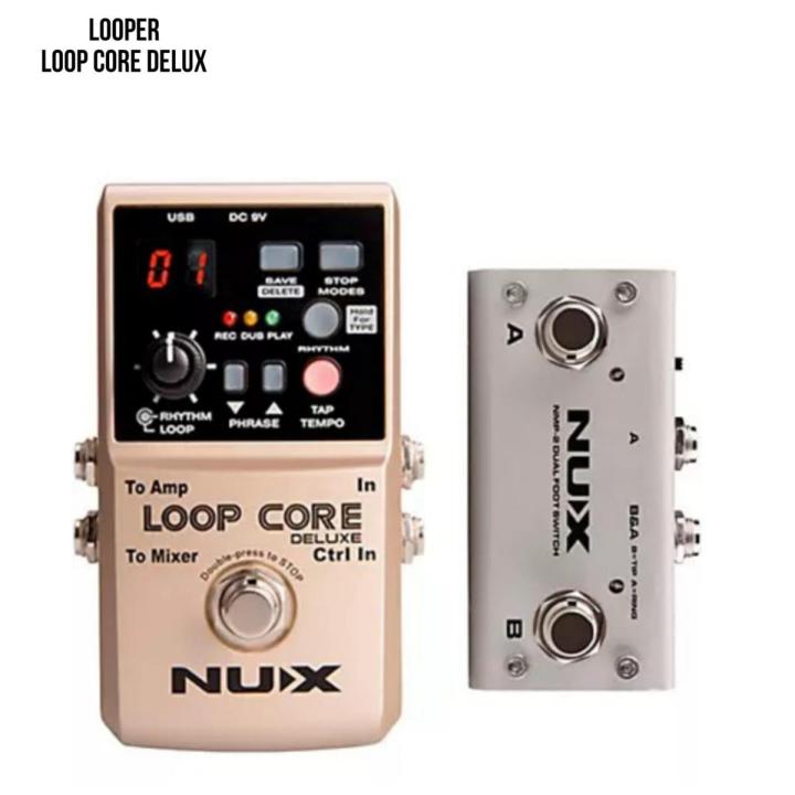 EFFECT PEDAL NUX LOOP CORE DELUXE