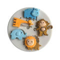 Cake Decorating Molds Animal-shaped Cookies Cute Animal Cake Decorations Lion Cake Toppers Silicone Animal Molds. 