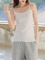 Camisole Women's Outer Wear Underwear Sleeveless Top All-Matching Modal Black and White Camisole Female Student Inner Wear. 
