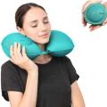 【Happytree】 QCZX Travel Pillows Airplanes Inflatable Super Light Portable Neck Pillow U-Shape Automatic Inflatable Cervical Vertebr Pillow. 