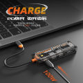 New transparent type-c docking station 5-in-1 usb hub laptop multi-function docking station. 