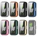 Full Coverage TPU Electroplated Watch Protective Case For Samsung Galaxy Fit 3. 