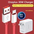 100% Original OnePlus 30W Warp Dash Charger 80W SuperVooc Charger For OnePlus 3 3T 5 5T 6 6T 7 7T PRO 8 8T 10R Nord 2T 10 PRO 9R. 