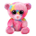 15cm Ty Beanie Pink Series Big Eyes Unicorn Flamingo Kitty Owl Plush Toy Cute Animal Doll Kids Toys Christmas Gifts for Children. 
