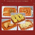 Oven Baking Tray 2 Piece Nonstick Copper Crisper Tray And Basket For Baking And Crispy Food Air Fryer Tray Kitchen Accessories. 
