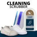 WBM Shoe Cleaning Scrubber - For Sneakers  Instant Shine Sponge with Liquid Polish - 100ML. 