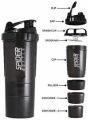 SPIDER BOTTLE PROTEIN & MULTI PURPOSE SHAKER WITH 2GO SOLUTION Strauss Spider Shaker Bottle 500ml. 