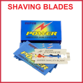 Power Carbon Steel Shaving Blade (30 Blades) - (Silver) - Best Double Edge Shaving Blades | Ustra Blades | Replaceble Blade | Replacement Blades | Barber Salon Disposible Hygiene Blades | Unwanted Hair Removal | Hygienic Private Parts | Tweezers. 