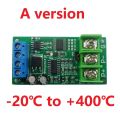 DC 8-25V PT100 Platinum Thermal Resistance to Temperature Converter RS485 Modbus RTU RTD Sensor Module Kit PTA9B01. 