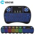 i8 Wireless Keyboard Russian English Hebrew Version i8+ 2.4GHz  Air Mouse Touchpad Handheld for Android TV BOX  Mini PC. 