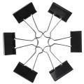 6 pcs Metal Binder Clips Paper Clips 51 mm. 