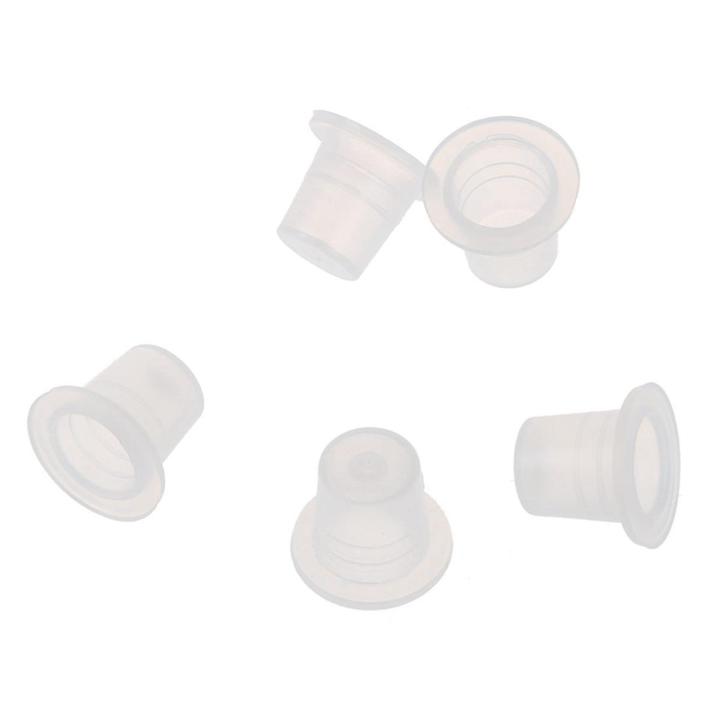 1000 Pcs 8mm Small Tattoo Ink Cups Caps for Needle Tip Grip Supply Sm