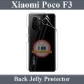 Xiaomi Poco F3 Premium Hydro Jell Film Back Protector Skin. 