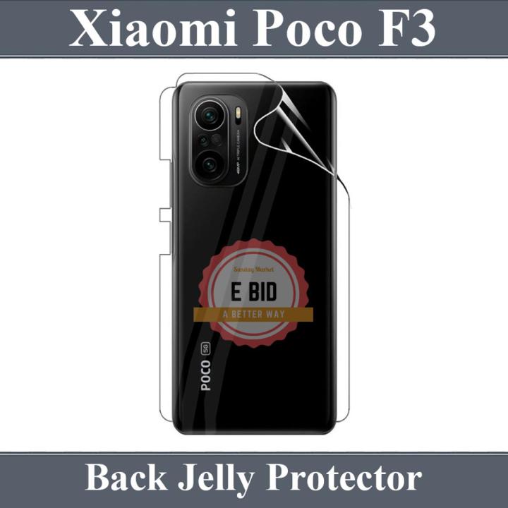 Xiaomi Poco F3 Premium Hydro Jell Film Back Protector Skin