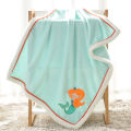 Baby Blanket For Newborn All Season Use Summer & Winter, Super Soft With Embroidered Cartoon Design For Baby Boys And Girls. 
