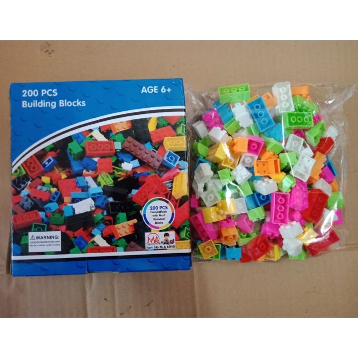 Lego_Building Blocks (Box packed)170 Till 200 pieces