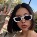 Glasses TikTok Trending Level Up Your Style With Black And White Trendy Sunglasses. 