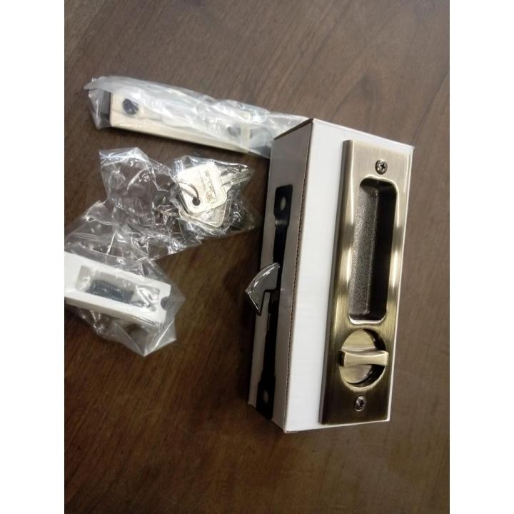 Sliding door Lock with handle