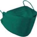 KF94 korean mask 10 pcs non-woven protection filter KN94 Anti viral mask korea no.1 face mask Green. 