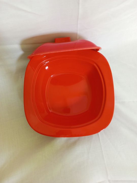 Custom Square Red Melamine Dinnerware Set | Loose Double Glaze Melamine Dinner Set In Red Color | Choose The Items What You Need