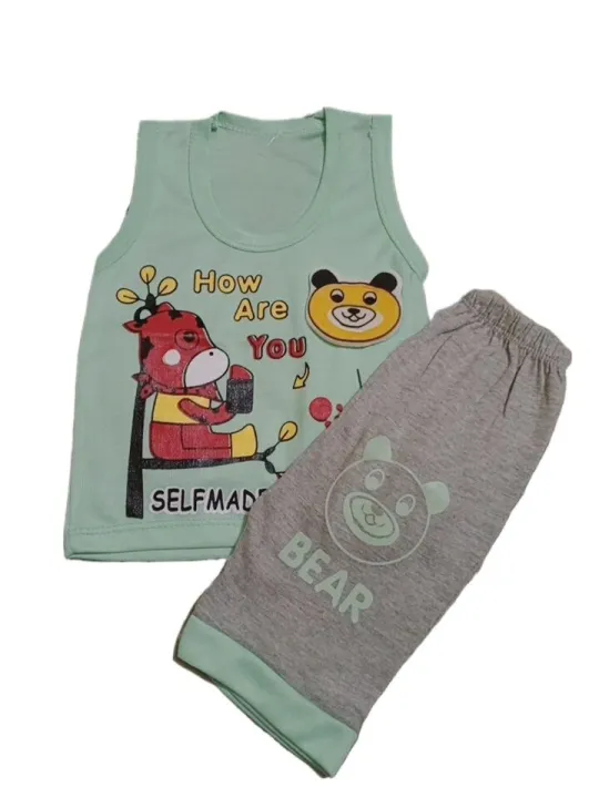 New%20summer%20collection%20syndo%20sleeve%20less%20t%20shirt%20with%20bear%20print%20shorts%20for%20boys%20dream%20girls%20kids%20collections%20-%20Image%204