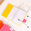 Creative Stationery Silicone Notebook Logo Printable Building Blocks Gift 6A Student Silicone Notepad. 